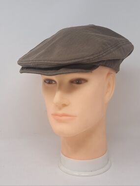 Joe Boxer Vintage 90s Hat Newsboy Cap Unisex Green Flat Y2K One Size